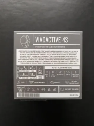 Reloj Garmin Vivoactive 4 S Oro Blanco