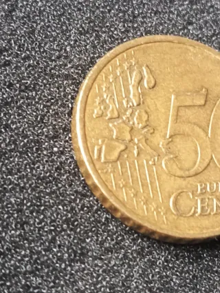 Moneda 50 céntimos 2002 RF Francia