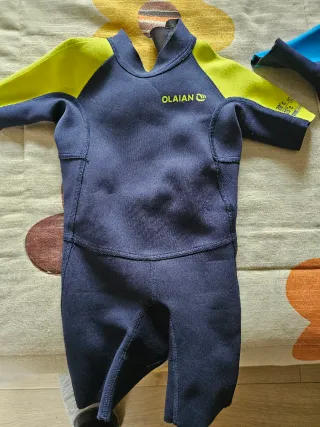 2 Neoprenos Olaian Talla 4 Años