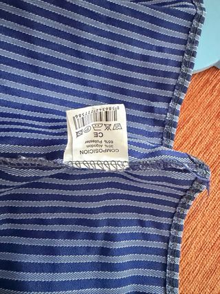 Blusón Fallero Niño T.0 Rayas Azules