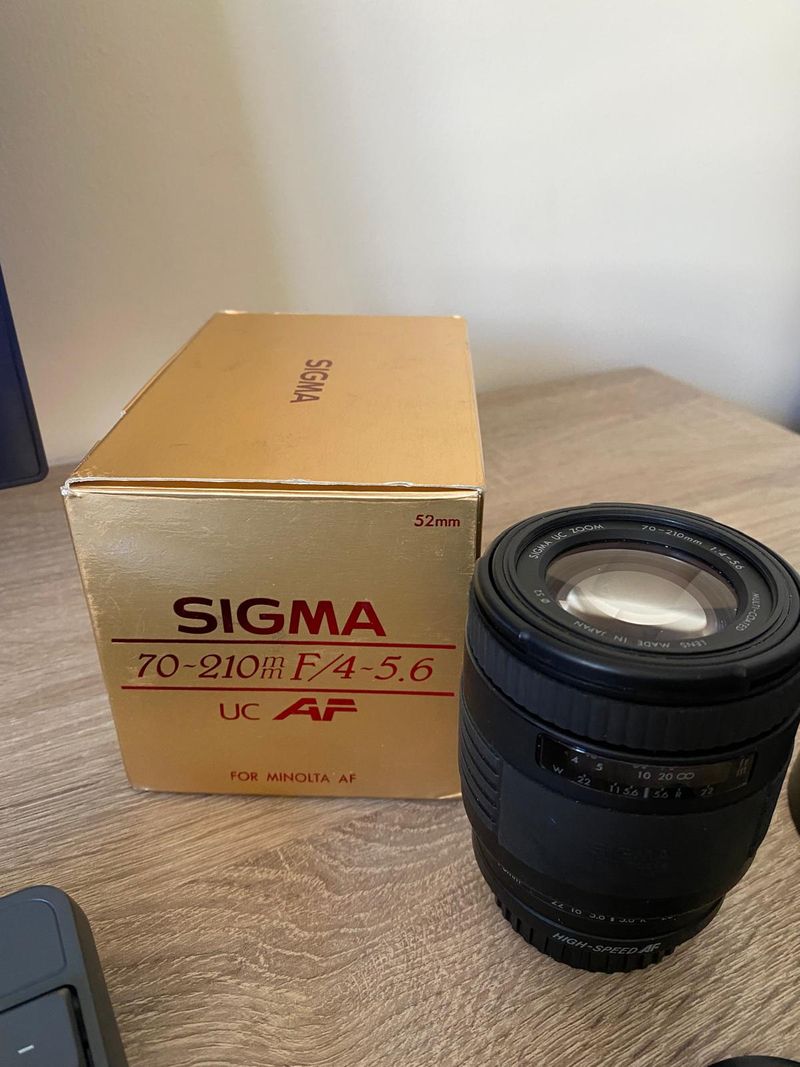 Objetivo Sigma 70-210mm F/4-5.6 UC AF