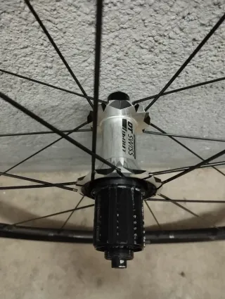 Ruedas DT Swiss  bujes rr20dicut aro carbono Shima