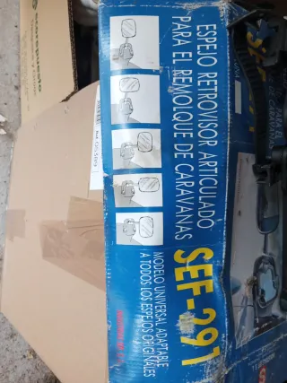 Espejo Retrovisor SEF-291 para Caravanas