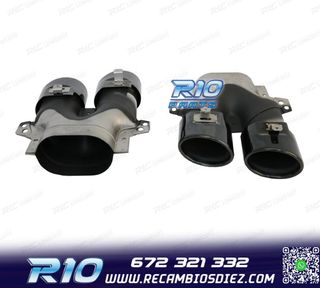 COLAS DE ESCAPE MERCEDES GLC C253 X253 15-18 LOOK AMG GLC43