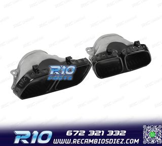 COLAS DE ESCAPE MERCEDES GLE W167 19- LOOK GLE63 NEGRO