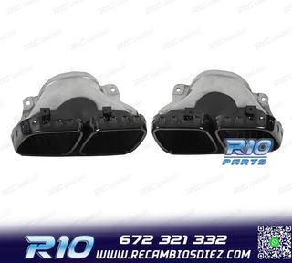 COLAS DE ESCAPE MERCEDES GLE W167 19- LOOK GLE63 NEGRO