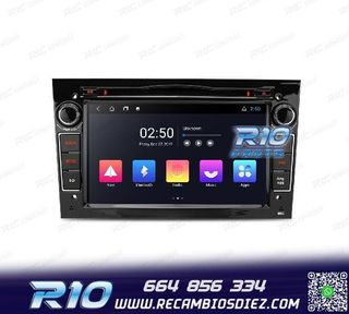 RADIO GPS ANDROID 11 PARA OPEL ASTRA H VIVARO ZAFIRA VECTRA