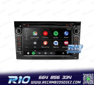 RADIO GPS ANDROID 11 PARA OPEL ASTRA H VIVARO ZAFIRA VECTRA