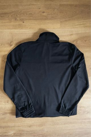 Chaqueta Adidas cremallera negra y blanca