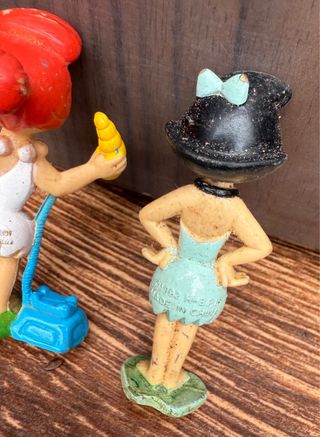 Figuras PVC Betty y Vilma Picapiedras