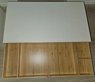 Supporto per monitor Elloven in legno e metallo