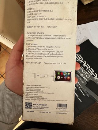 Dongle CarPlay Android Auto per autoradio android