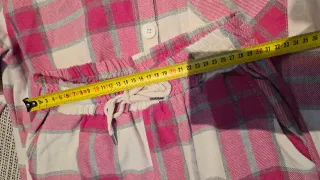 Conjunto camisa cuadros con pantalón bombacho