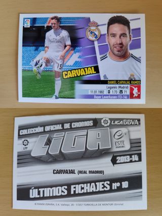 Liga Este 2013-14. Colección completa + album.
