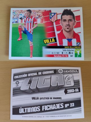 Liga Este 2013-14. Colección completa + album.