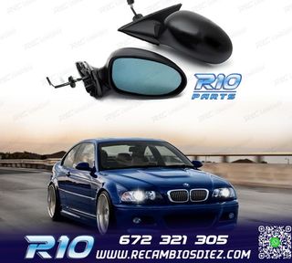ESPEJOS RETROVISORES BMW E46 COUPE CABRIO ABATIBLES CALEFACT