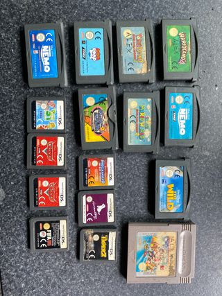 Lotto di giochi Game Boy Advance e DS