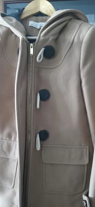 Abrigo Easy Wear Beige Talla M