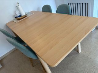 Mesa Comedor Extensible Madera