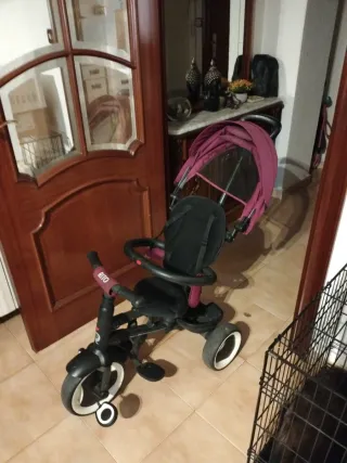 Triciclo infantil plegable