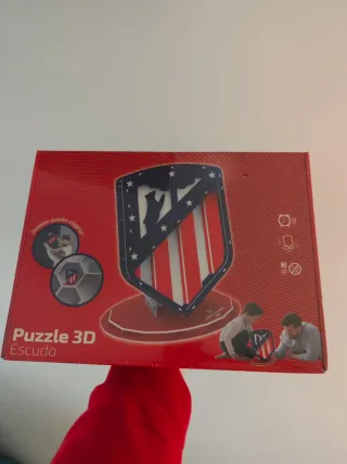 Puzzle 3D Escudo Atlético de Madrid