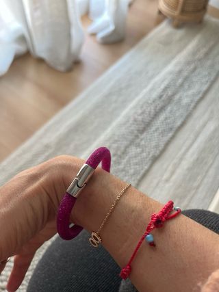 Pulsera Fucsia Brillante Swarovski