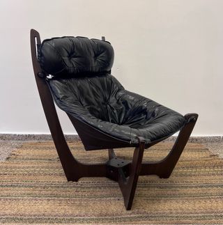 Butaca y Reposapiés Norway Vintage 70s