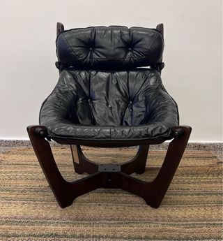 Butaca y Reposapiés Norway Vintage 70s