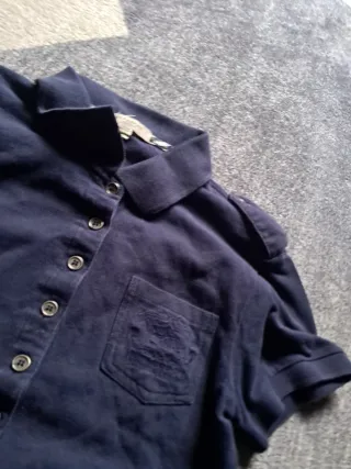 Polo Burberry Blu