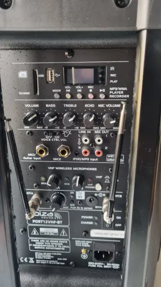 Cassa Ibiza port12vhf-bt