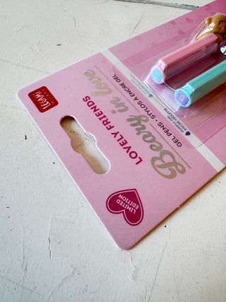 Legami Set 2 Penne Lovely Friends San Valentino 25