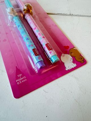 Legami Set 2 Penne Lovely Friends San Valentino 25