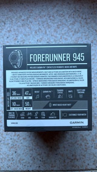 Garmin Forerunner 945 Negro