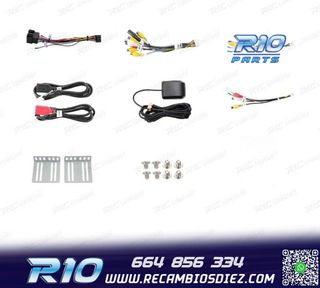 RADIO GPS ANDROID 12 HD TACTIL BLUETOOTH USB SD