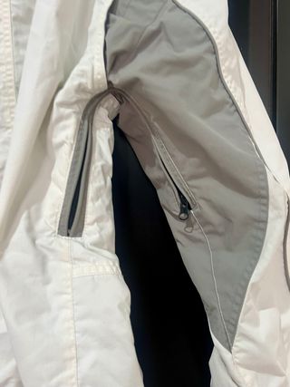 Chaqueta Sonique Hombre Blanca y Gris