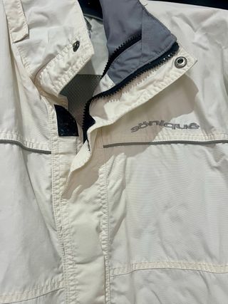 Chaqueta Sonique Hombre Blanca y Gris