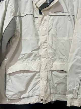 Chaqueta Sonique Hombre Blanca y Gris