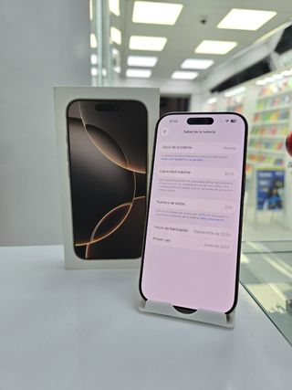 iPhone 16 Pro 128GB Desert Titanium Semi Nuevo