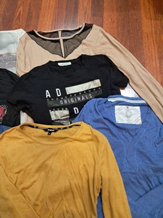 Lote 7 camisetas mujer