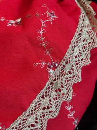 Vestido Flamenca Estilo Rociero - Muy favorecedor