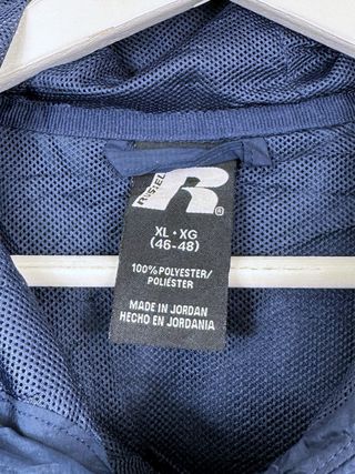 Cortavientos Russell Athletics Sport Oversize Y2K