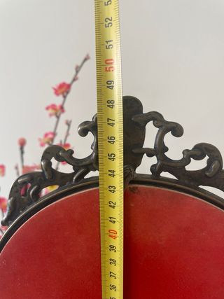 Espejo de mesa ovalado vintage