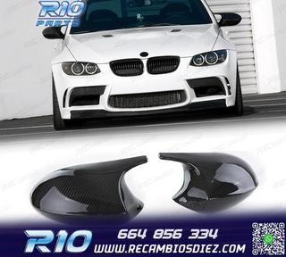 CARCASAS ESPEJOS RETROVISORES BMW E90 E91 05-08 LOOK M3 CARB