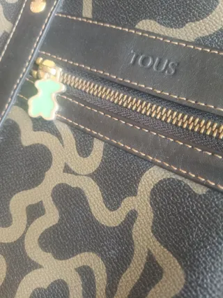 Bolso Tous chica ositos negro y verde
