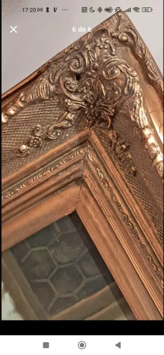 Quadro a óleo grande.