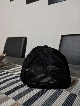 Cappellino Gucci Nero Rosso