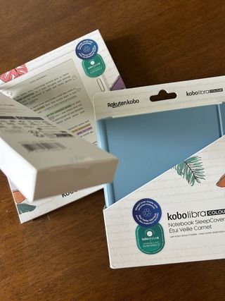 Kobo Libra Colour + Stylus 2 + Custodia Blu
