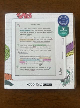 Kobo Libra Colour + Stylus 2 + Custodia Blu
