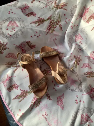 Sandalias Sfera Talla 37 Animal Print