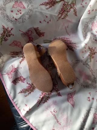 Sandalias Sfera Talla 37 Animal Print